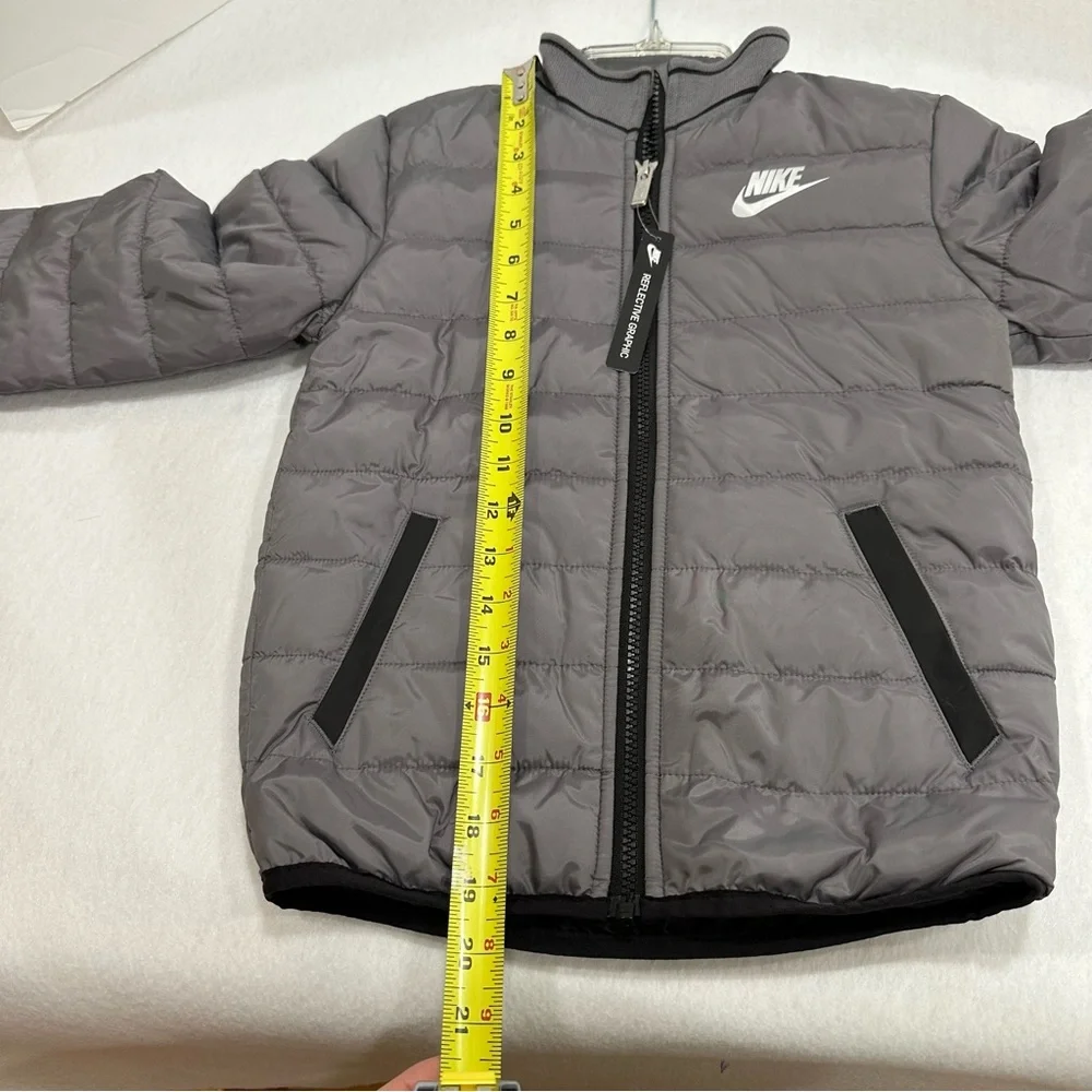 Boys Grey Nike Jacket